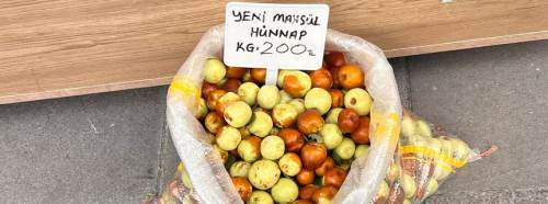 Eskişehir'de yeni mahsül hünnap aktarlarda yerini aldı