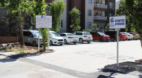 Eskişehir’de yeni ücretsiz otopark hizmete girdi