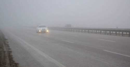 ESKİŞEHİR'DE YER YER PUS VE SİS