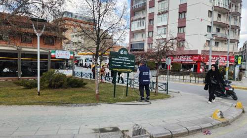 Eskişehir’de yeşil alanlara özenli bakım