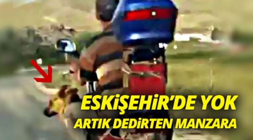 Eskişehir'de yok artık dedirten manzara!
