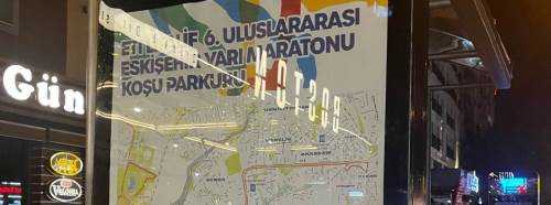 Eskişehir'de yollara yarı maraton neşteri