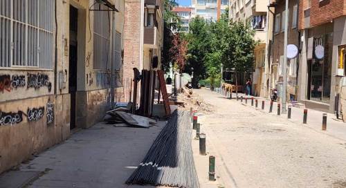 Eskişehir’de yolları çamur ve moloz istila etti