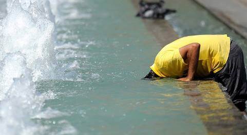 Eskişehir'de yüksek sıcaklıklar vatandaşı canından bezdiriyor!