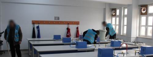 Eskişehir’de yükümlüler okulları yeni döneme hazırlıyor