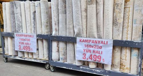 Eskişehir'de yün halılar el yakıyor...