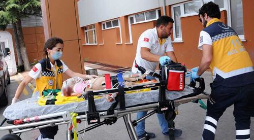 Eskişehir'de yürek burkan görüntü