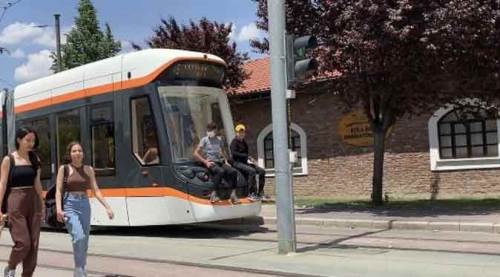 Eskişehir'de yürekleri ağza getiren "oyun"