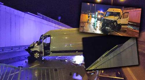 Eskişehir'de yürekleri ağza getiren kaza: Köprüden uçtu!