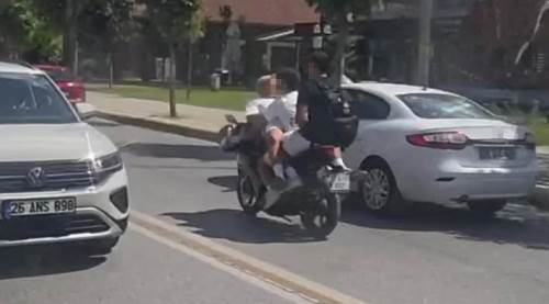Eskişehir’de yürekleri ağza getiren motosiklet yolculuğu