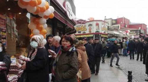 Eskişehir'de yüzde 30'luk indirim kuyruğu