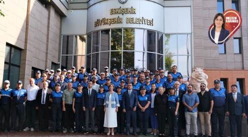 Eskişehir'de Zabıta Haftası törenle kutlandı 