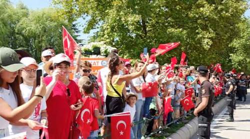 Eskişehir'de Zafer Bayramı coşkusu!