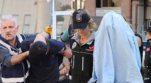 Eskişehir'de zehir taciri 4 şüpheli adliyede