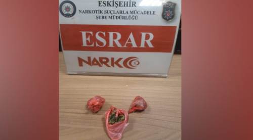 Eskişehir'de zehir taciri tutuklandı!