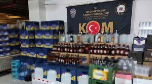 Eskişehir'de zincir operasyonu: 4,5 buçuk tondan fazla...