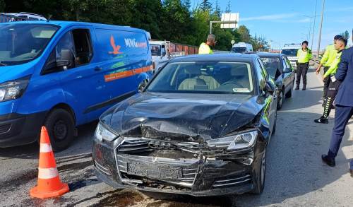 Eskişehir'de zincirleme kaza: 2 yaralı