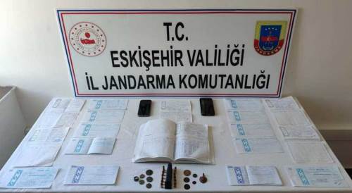 Eskişehir’de zorla senet imzalatan tefecilere operasyon