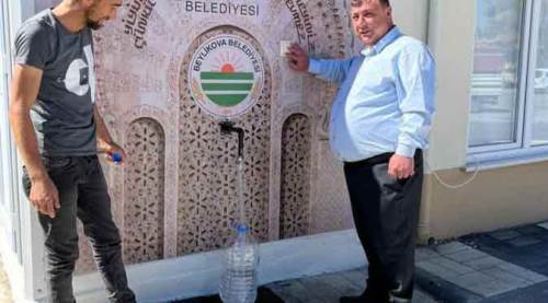 Eskişehir'deki bu çeşmeden 'Kalabak' akıyor!