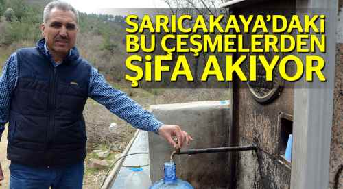 Eskişehir'deki bu çeşmelerden şifa akıyor