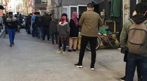 Eskişehir'deki bu kuyruğun sebebi tümünden farklı!
