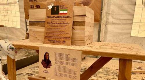 Eskişehir'deki bu masa savaş yüzünden boş kaldı