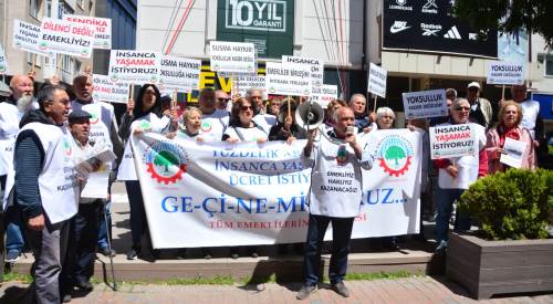 Eskişehir'deki emekliler direnmekten vazgeçmiyor!