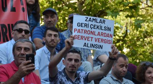 Eskişehir'deki eylemde dikkat çeken sloganlar!