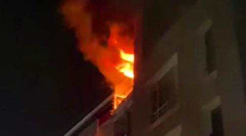 Eskişehir'deki feci patlama güvenlik kamerasında	