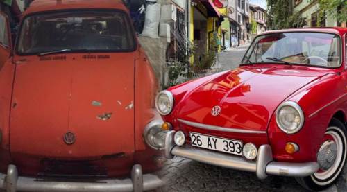 Eskişehir'deki hurdanın yeni halini gören gözlerine inanamıyor 