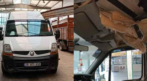 Eskişehir'deki ilginç kaza ucuz atlatıldı! 