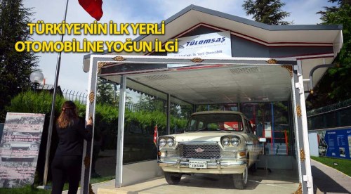 Eskişehir'deki ilk yerli otomobile yoğun ilgi