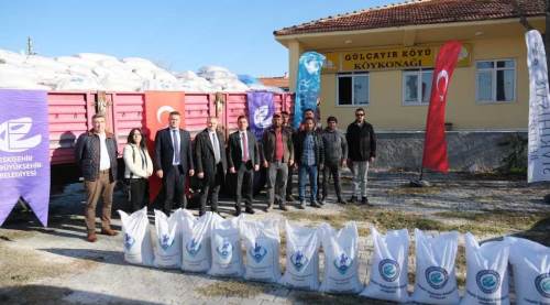 Eskişehir'deki iş birliği çiftçiye yaradı