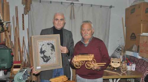 Eskişehir’deki kardeşlerin “sabır sanatı” hayran bırakıyor