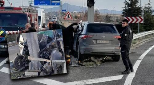 Eskişehir'deki kazada feci halde hayatını kaybetti