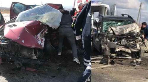 Eskişehir’deki korkunç kazada güvenlik kamerası tahliye getirdi