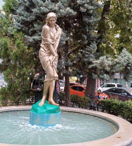 Eskişehir'deki o heykel şehrin estetiğini yükseltiyor