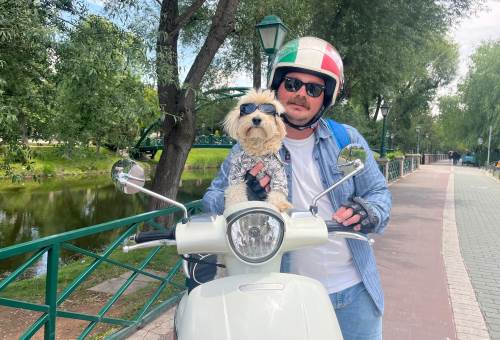 Eskişehir'deki o motosikletli herkesin ilgisini çekiyor!