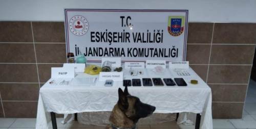 Eskişehir'deki operasyonda çok sayıda uyuşturucu ele geçirildi!