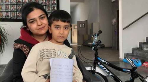 Eskişehir'deki Poyraz, bisiklet parasını depremzedelere yolladı   