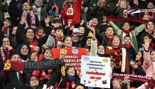 Eskişehir'deki proje minik taraftarları Eskişehirspor ile buluşturdu!