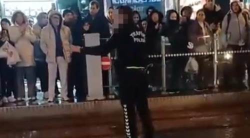 Eskişehir'deki trafik polisinin sözleri Türkiye gündeminde