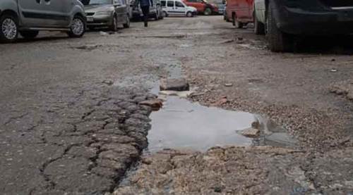  Eskişehir’deki yoğun yağış o bölge esnafını isyan ettirdi