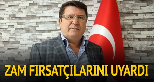 Eskişehir'deki zam fırsatçılarını uyardı!