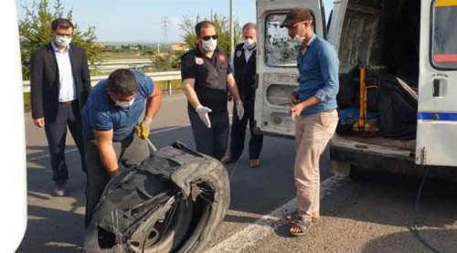 Eskişehir'den 1247 kilometre uzağa gıda götürürken...