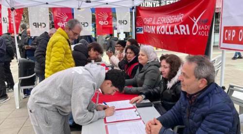 Eskişehir'den 140 bin imza çıkınca...