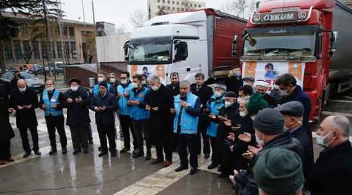 Eskişehir’den 3 tır dolusu yardım gönderildi!