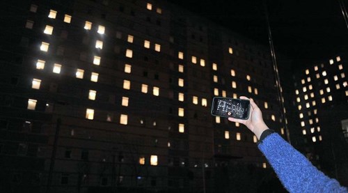 Eskişehir'den Afrin'e ışıklı destek