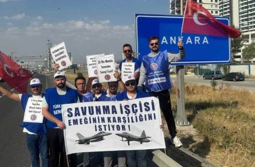 Eskişehir’den Ankara’ya emek yürüyüşü: İşçiler hakkını haykırdı