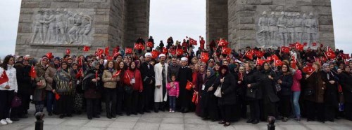Eskişehir'den Çanakkale'ye gittiler